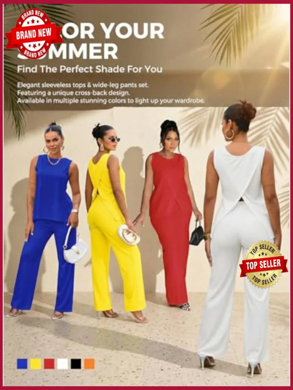 2 Piece Lounge Set Sleeveless Track Suit Matching Beach Vacation Outfits